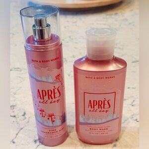 Bath and Body Works body spray and shower gel